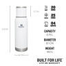 Термос Stanley Adventure 750 мл, белый